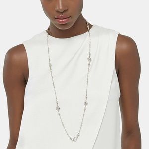 ONLY TODAY LAGOS Sterling Silver Long Chain Necklace